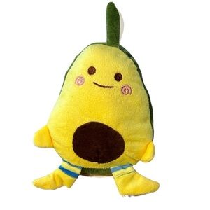 Avocado Plush Toy decoration smile face avocado